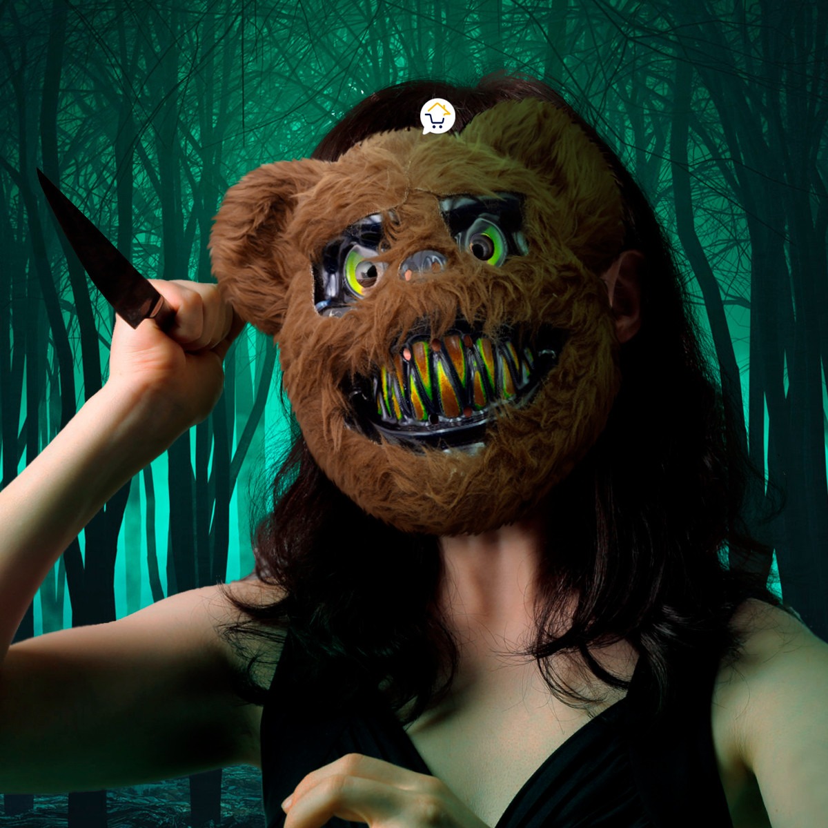 Miniatura 5 de Mascara Oso Purga Asesino OF368C